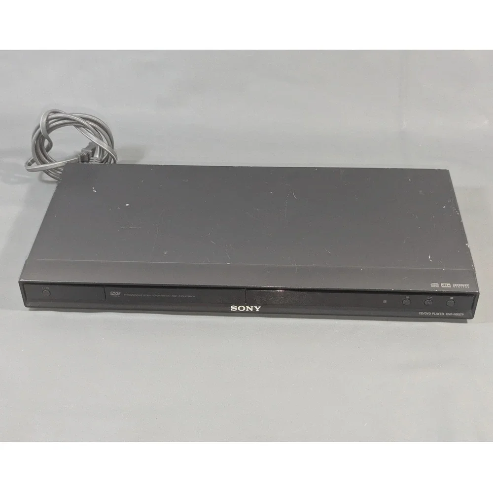 Sony DVP-NS57P CD DVD Player Progressive Scan Black No Remote